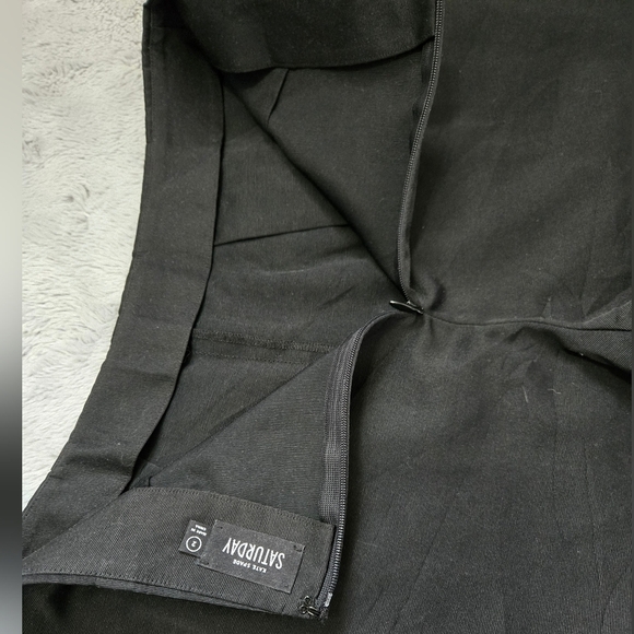 KATE SPADE Saturday Black Cotton Shorts. Size 2 - Picture 7 of 15